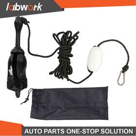 Tl40100q Labwork Folding 7.05 Lb Paddle Board Anchor Kit Canoe Kayak With 26.2 Ft Rope Buoy