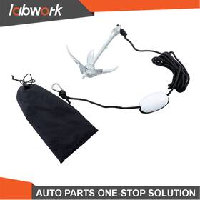 Tl40106q Labwork Grapnel Anchor Kit Marine Kayak For Canoe Raft Skiff