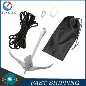 Sst2052t Labworkmoto Folding Anchor Kit Marine Kayak For Canoe Small Boats Paddle Boards