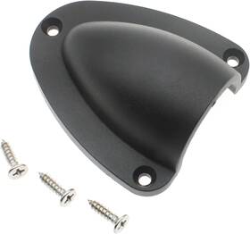 Lbtodh Boat-vent-nl-63c58-4b 4 Pcs Cable Vent Cover Nylon Marine Clam Shell Boat Transducer Wiring