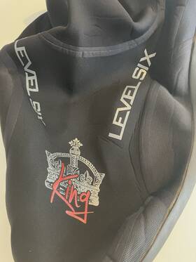 Gma-kila3 Level 6 Six King Rubber Rand Whitewater Kayak Spray Skirt