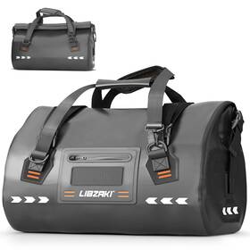 Lib-duffelbag-70l-hx Li Libzaki Large Waterproof Rolltop Duffel Bag Heavy Duty Motorcycle Dry 70l Camping
