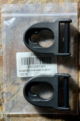A0032 Lifetime Replacement Kayak Emotion/sentiment Seat Clips 2pk New And Free Shipping