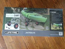 90790 Lifetime Outdoors New - Universal Canoe And Kayak Cart Trolley