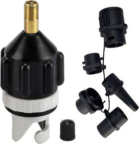 Lssapr 768553931898 Boat Sup Pump Adaptor Inflatable Air Valve Adapter Kit With 4 Va