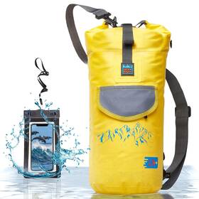 Luck Route 744975010010 Best Bags Waterproof 10l Yellow Dry For Kayaking Sack Water Bag Proof Boating