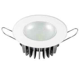 Lumitec 110216145287 Mirage Glass Bezel Exterior And Interior Flush Mount Led Down Light White Dim