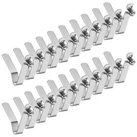 Mma250221ty001710jp M Meterxity 20-pack Kayak Paddle Snap 6mmx35mm Single Pin V Shaped Spring Steel Tent Pole