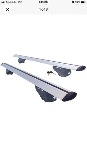 Airflow2 Malone 4387570090018 Aluminum Aero Universal Cross Rail System