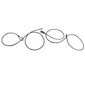 Malone 445048617668 Lariat Universal Kayak And Canoe Cable Lock 150 Lbs. Capacity For Roof Rack