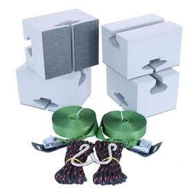 Malone 705353423680 Standard Canoe Foam Block Kit 1- Boat 110 Lbs. Capacity For Roof Rack