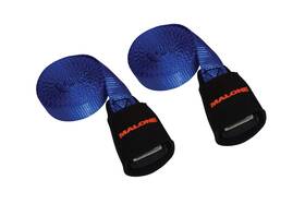 Malone 859557001127 9 Feet Canoe And Kayak Cam Buckle Load Straps 2 Pack Blue