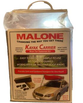 Mpg154 Malone Kayak Carrier Roof Top Transport Kit Universal Fit New
