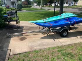 Mpg595 Malone Kayak Trailer And Kayaks - Nj Residents Only