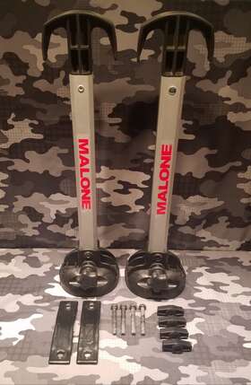 Mal-mpg115md Malone Racks Stax Pro 2 Kayak Carrier Transport Foldable Post Style