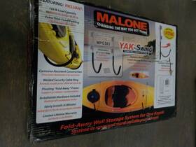 Usd-mal-mpg383-c Malone Racks Yakswing Folding Kayak Wall Storage Cradles - Used Acceptable