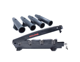 Mpg126 Malone Striper-4 Rooftop Fiberglass Fishing Rod Carrier Holds 4 Rods