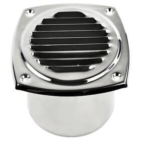 9515sl Marine City Grade Stainless Steel Hose Vent 5 In Flange 4 Diameter Outdoor