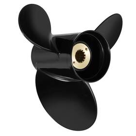 48-73140a45 Meruzue 614162273976 Oem Upgrade Aluminum Boat Outboard Propeller 10 1/8x15 Fit Mercur