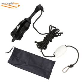 Mc1884700yc Mitoharet Portable Folding 7.05lb Kayak Anchor Kit With 26.2 Ft Rope Buoy Pwc Canoe Jet Ski