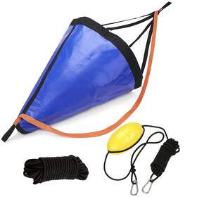 Moocy 694554765418 Drift Sock With Dump Line Harness And Buoy Sea Anchor Kit For Fishing Boat/ka Moocy 694554765418 Drift Sock With Dump Line Harness And Buoy Sea Anchor Kit For Fishing Boat/ka