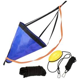 Moocy 694554765425 Drift Sock With Dump Line Harness And Buoy Sea Anchor Kit For Fishing Boat/k