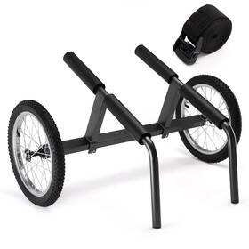 Morohope 752619194976 Kayak Beach Cart Width Adjustable 5.5 Inch -29.5 Universal Canoe Dolly