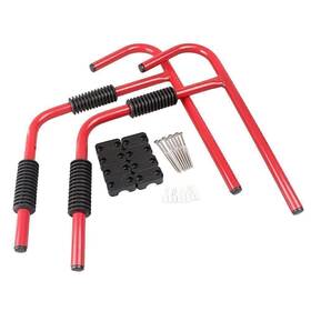 Moto Hij 120001625313 100lbs Folding Hanger Wall Mount Kayak Rack Storage Steel Surfboard Canoe