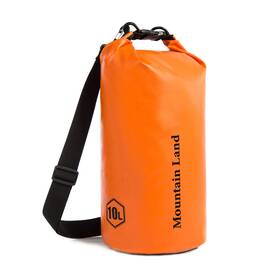 202108020-orange-40l Mountain Land Waterproof Beach Dry Bag Roll Top Backpack Boat Sack