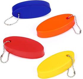D2whadssf Mozeat Lens Floating Keychain For Boat Keys 4 Pack Vinyl Foam Keychains Bright
