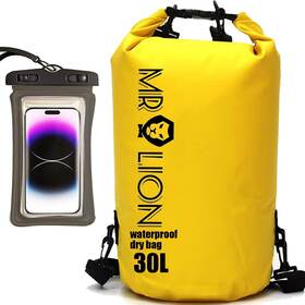 Mr Lion 782917927860 Waterproof Dry Bag - Roll Top Backpack Sack Keeps Gear