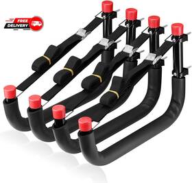 Naikozmo 445027415490 Kayak Storage Racks 15.3 Inch Wall Mount Garage Hooks For Kayaks Sup