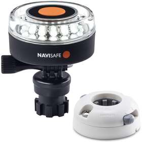 Navisafe 040kit5 Navilight 360 Degree 2nm White With Navimount Base And Horizontal Mount -