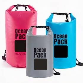 Nestro Home 780518010356 Waterproof Dry Bag Backpack Set Of 3 2l 5l 10l Pvc Roll Top Ba