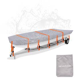 A300-19-1214-70 Neverland Jon Boat Cover 12ft - 14 Ft Heavy Duty Waterproof Trailerable Bo