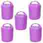 Ngr1459912650536mz Unbranded Generic 5x 20l Dry Bag Canoe Floating Boating Kayaking Camping Waterproof Purple C4f3 744120210088