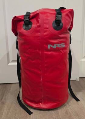 162l Nrs Bills Bag 2.2 62l Red Waterproof Dry Backpack For Kayak Canoe Rafting