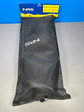 52502.01.101 Nrs Neoprene Cockpit Cover Sprayskirt Deck Size M Medium Kayak Black New