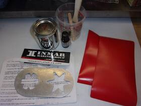 Nrs 603403112075 Pennel Orca Inflatable Blue Boat Raft Repair Kit Used