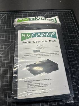7150 Nucanoe 4934 Frontier 10 Bow Motor Mount