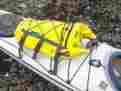Ob1094y Overboard Kayak Deck Bag Waterproof Yellow 20 Liter Accessories Roll Top Closure 729787251190