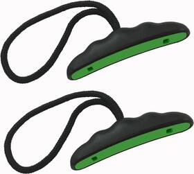 Occult 744365653647 Kayak Handles - Green 2 Pack Heavy Duty Sleek T-handle Design