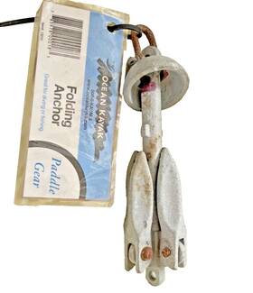 Ocean Kayak 785978000183 Galvanized Folding Anchor Sup Canoe Brand For Raft Boat 1.5lb