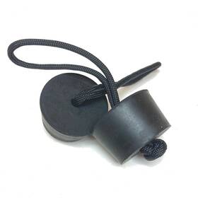 Ocean Kayak 785978020020 New Scupper Stoppers For Cabo Model 8 Plugs Tapered Fit Black