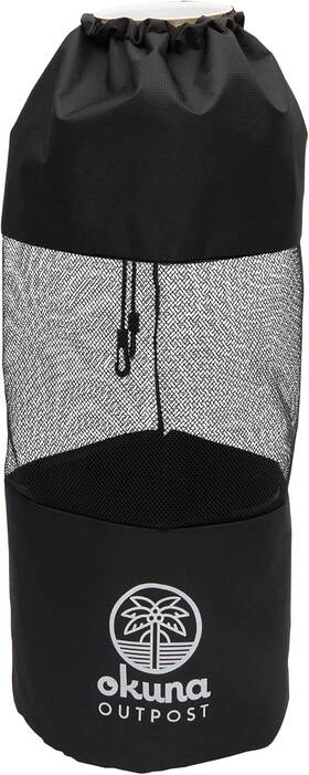 Okuna Outpost 690001769688 Mesh Pontoon Boat Trash Bag With Hangers For Fishing Black 9.8 X
