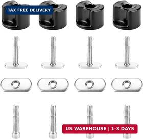 Ophjerg 768592409853 Kayak Track/rail Mount Accessories Hardware Kit Includes Convertible Knob