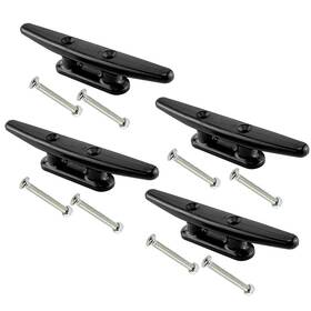 Ostare 770346836761 Nylon Cleat Boat Kayak 4 Inch 5 6 8 Pack Balck