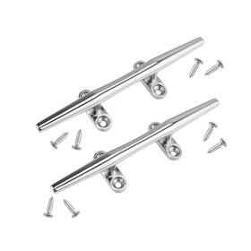 Ostare 770346836907 Boat Cleat Stainless Steel 4 Inch 5 6 Marine Dock Or Home Decorative 2pcs