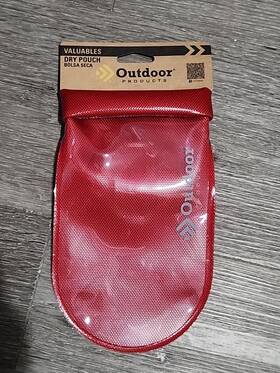 1068op24-chnr Outdoor Products 10.3 Inch X 4.8 Dry Pouch Water Tight Gear For Phones And Keys