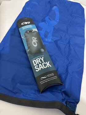 Outdoor Research 727602265957 Dry Sack 20l Waterproof Lightweight Roll Top Bag Kayak Boat
